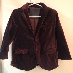 H&M maroon blazer size 4